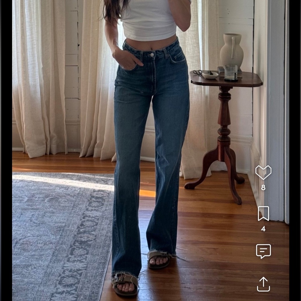 Zara TRF High Rise Jean